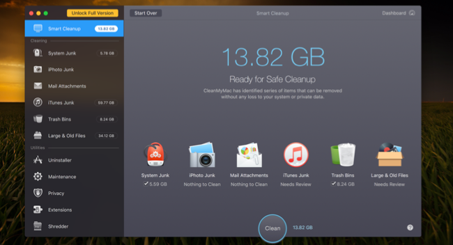 crap cleaner for mac os x